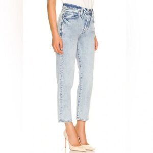 New FRAME DENIM Le Original High Rise Slim Straight Leg Jeans Richlake size 25